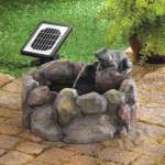 Frog Hollow Solar Water Fountain Frog Hollow Solar Water Fountain