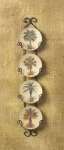 A Plantation Palm Tree Plate Quartet