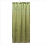 Sage Damask Window Panel