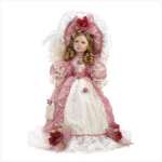 Elegant Rose Maiden Victorian Porcelain Doll Elegant Rose Maiden Victorian Porcelain Doll