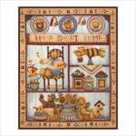 Blanket - A Country Fleece Throw - Teddy Bear Fleece