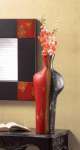 Black And Red Vase Black And Red Vase