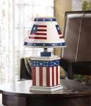 Vintage Americana Lamp