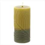 Foliage Round Pillar Candle Foliage Round Pillar Candle