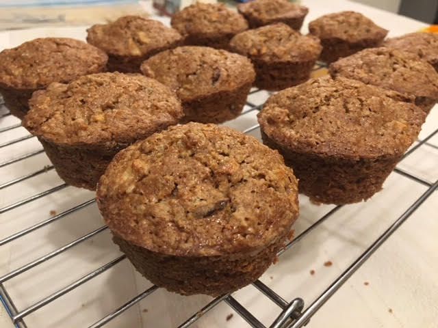 Gluten-Free Apple Oat-Bran Muffins